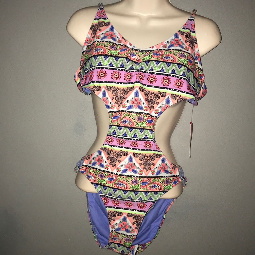 Blue Monokini